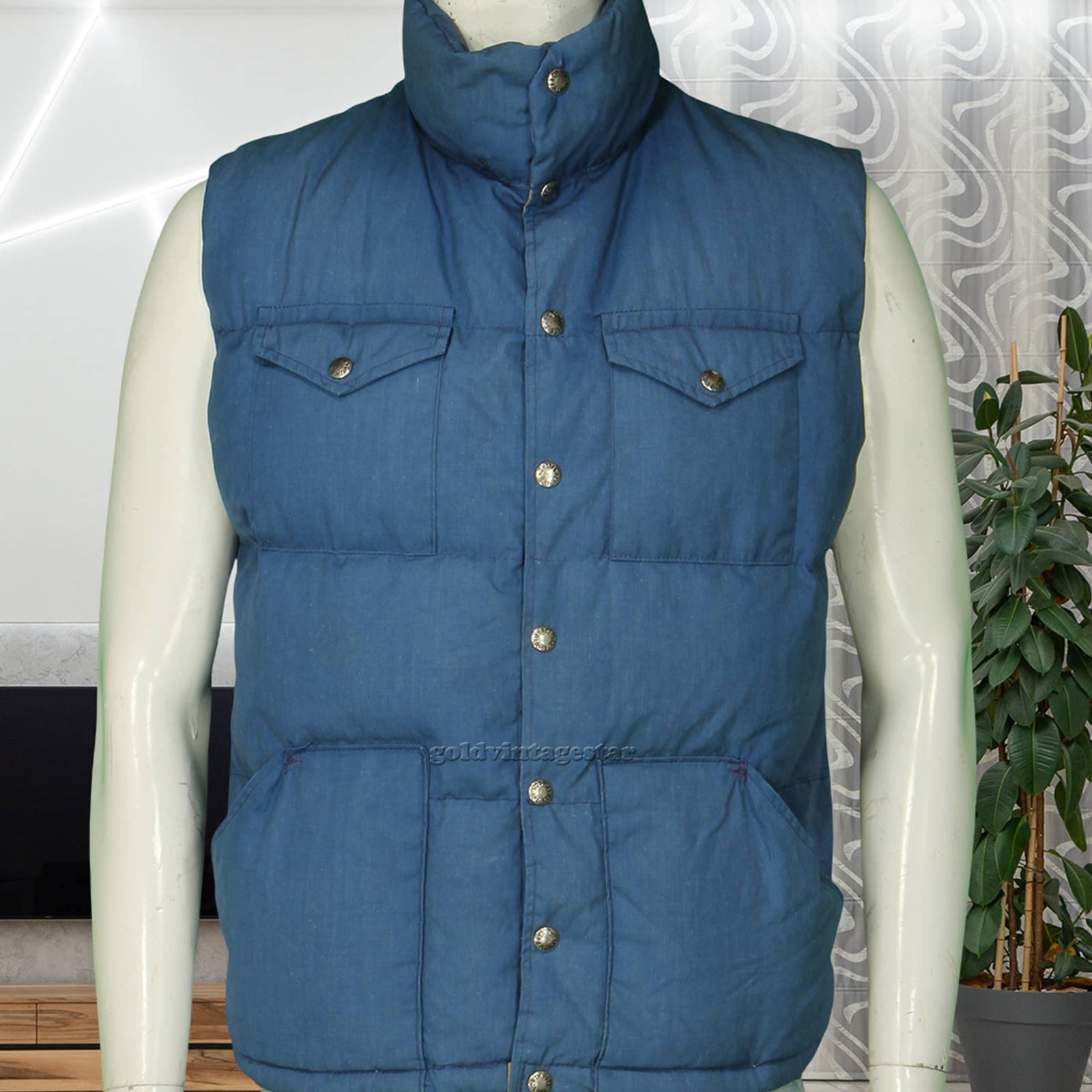 Vintage 70s North Face Vest - Etsy