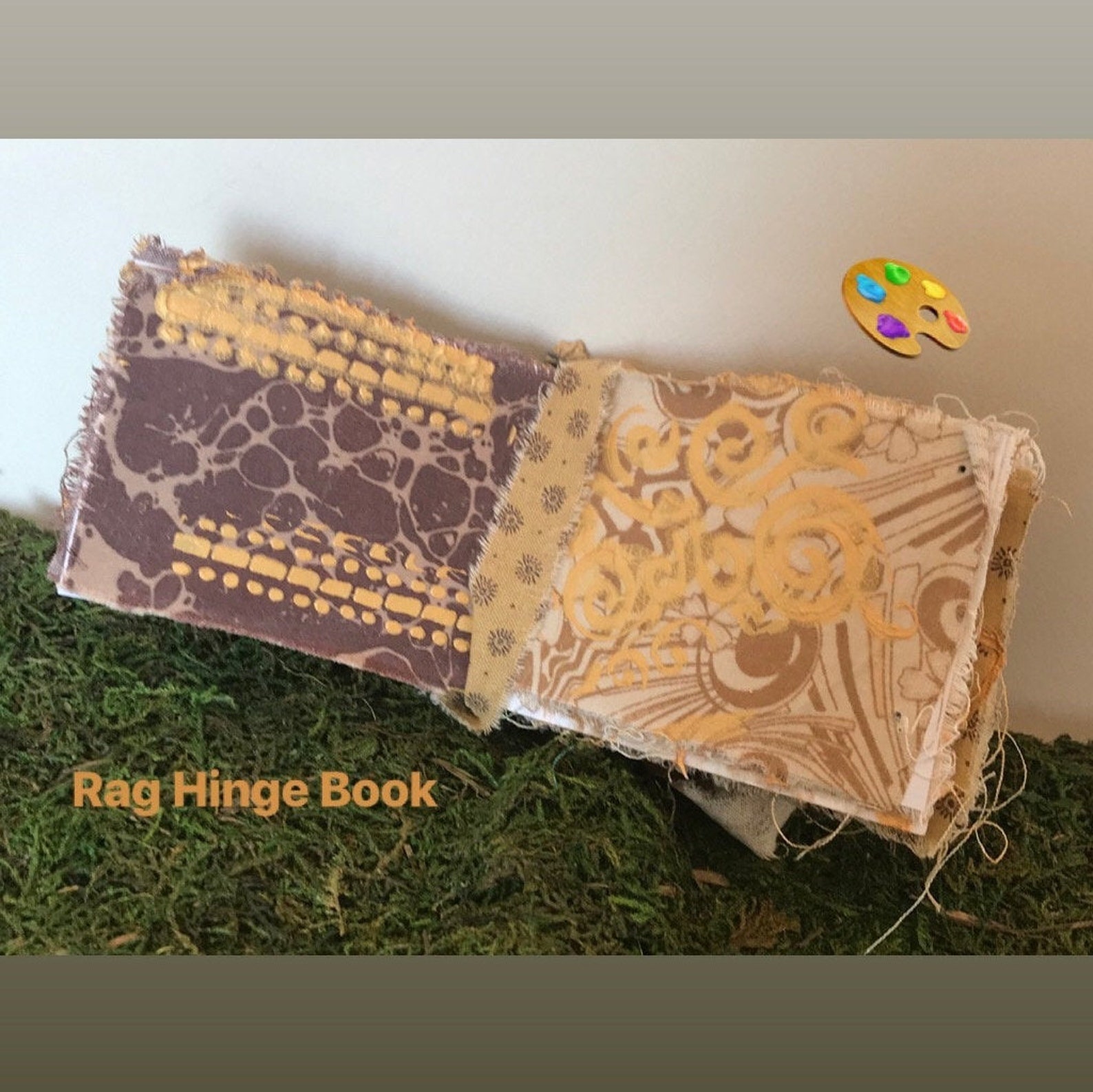Hinge Rag Art Books Etsy