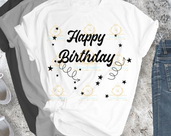Happy Birthday Svg- Birthday Girl- Birthday Queen