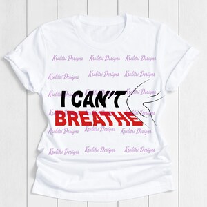 SVG- I Can’t Breathe Svg- I Can’t Breathe Png- Knee Svg