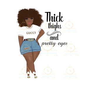 Black Women With Thick Thighs