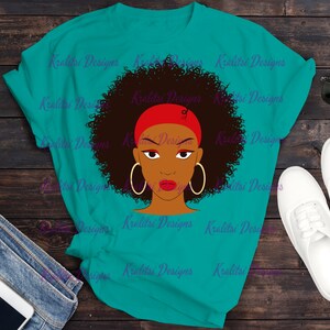 Afro hair-Afro Woman Svg- Black Woman Png- Afro Girl Png- Black Girl Magic Png- Melanin Png- Woman Svg -Cute Girl Png