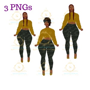 Fashion clipart, Fashion girl clipart, Cameo clipart, Planner dolls, Thick thighs clipart, Afro girl clipart, Planner girls, Planner dolls,