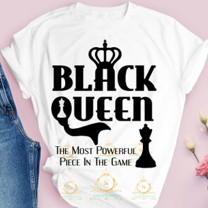 Black Queen Most Powerful 2 SVG- Black Queen Svg-Black Dope Unapologetic- Black Women Svg- Melanin-Dope Women