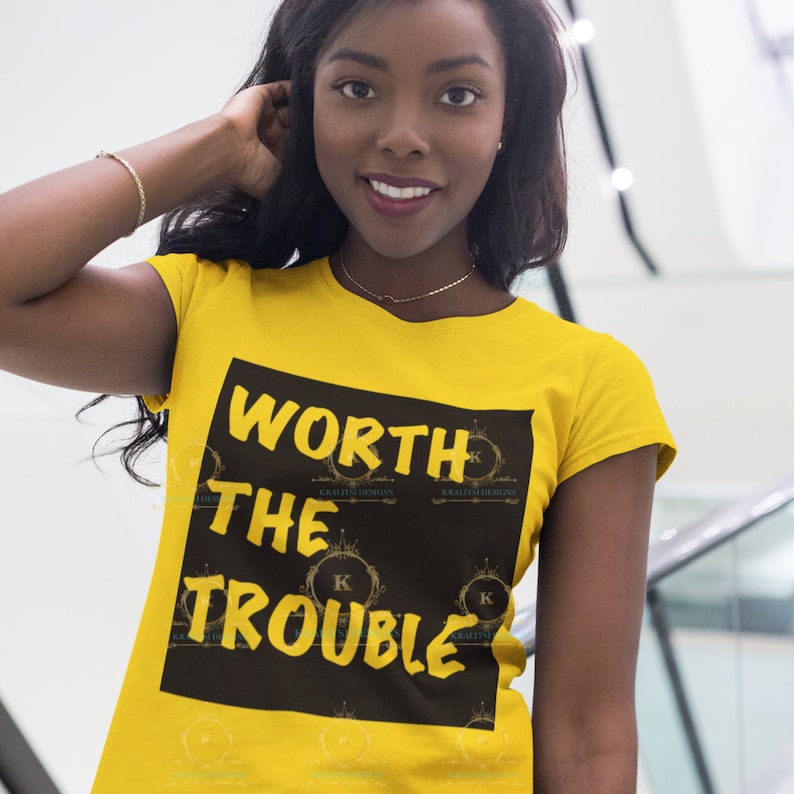 Bougie Melanin SVG Worth The Trouble SVG Black Girl Magic Entanglement Entangled