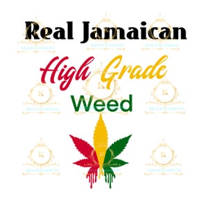 Hierba jamaicana SVG- Joint Svg- Cricut Files- Dope Svg- Digital Download- Maijuana- Cannibis-Weed Svg-420