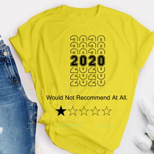 2020 würde nicht empfehlen SVG- 2020 Sucks SVG- Gestapelte SVG