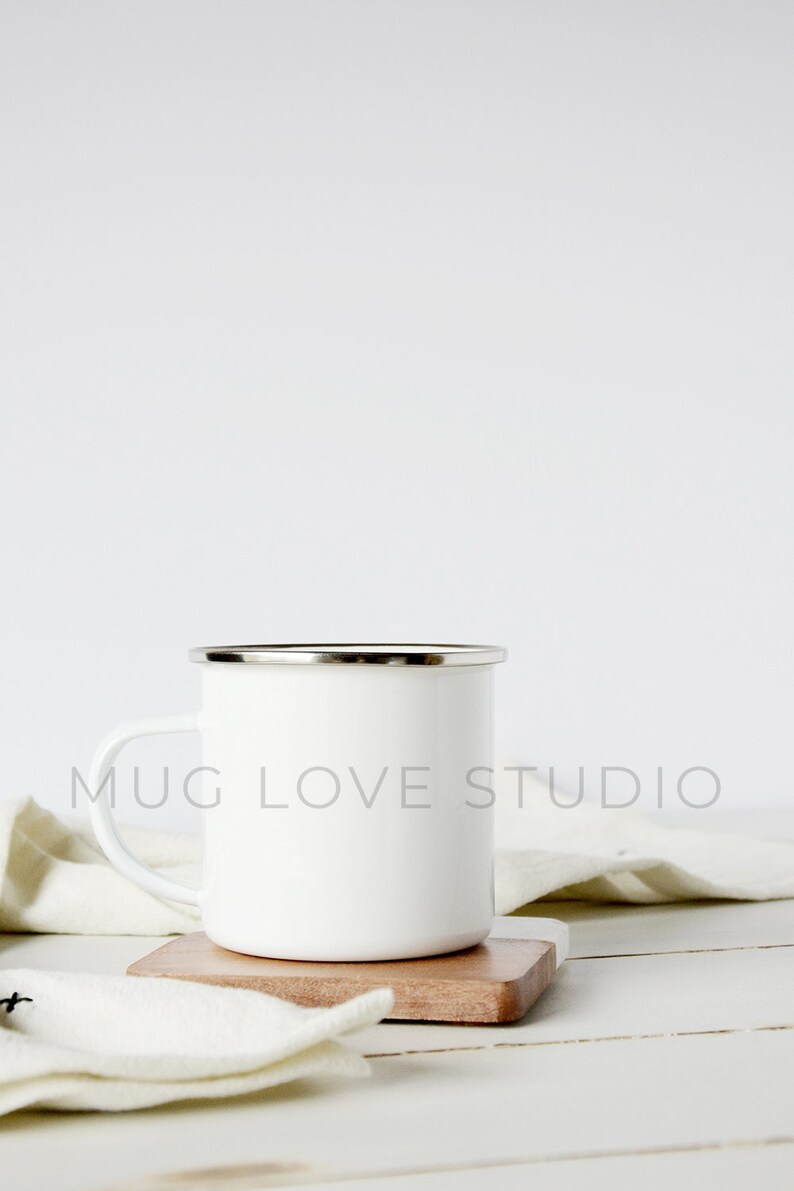 10 ounce metal camper mug mockup bundle blank mug photo styled stock photo stock photography 079