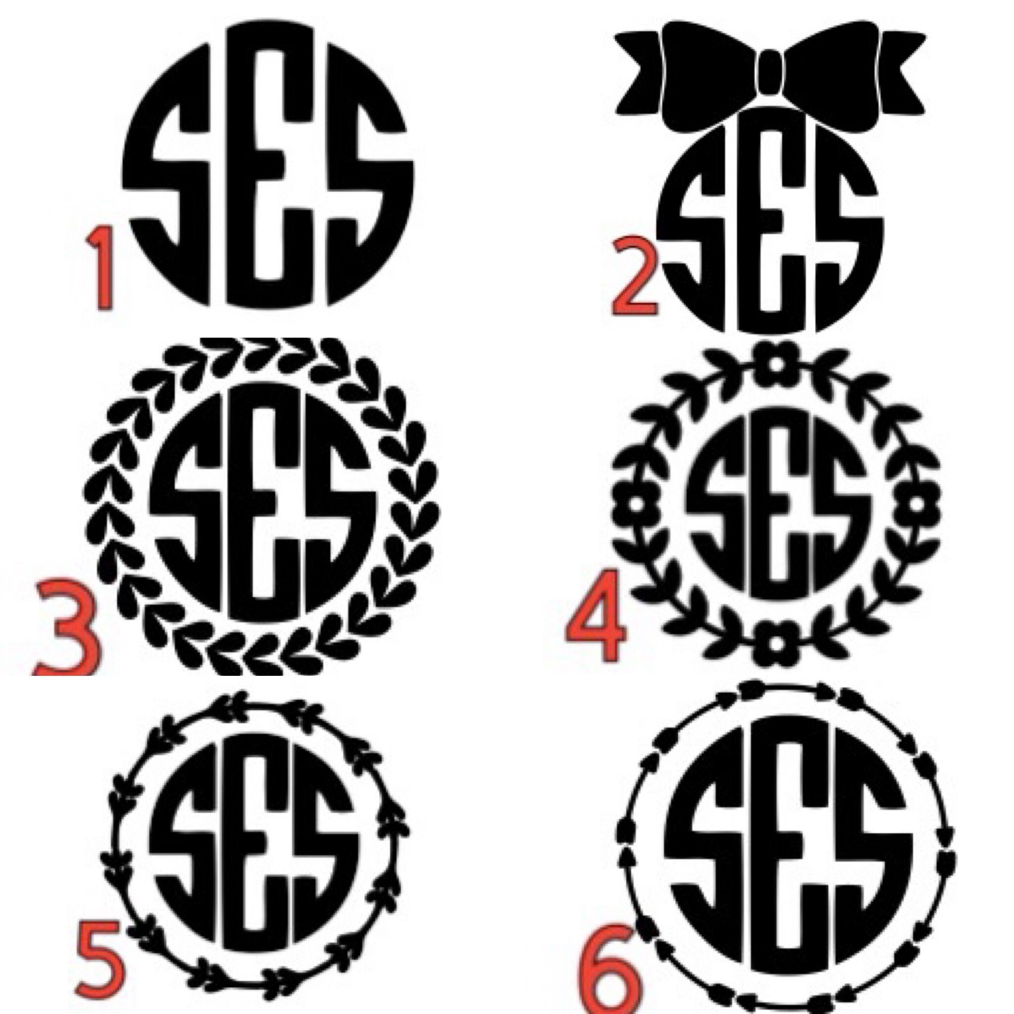 Leopard Print Monogram Leopard Print Monogram / Leopard Monogram / Car Decal / Cup Decal ...