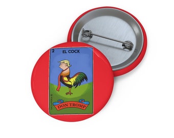TROMPERIA Card 2 Custom Pin Buttons