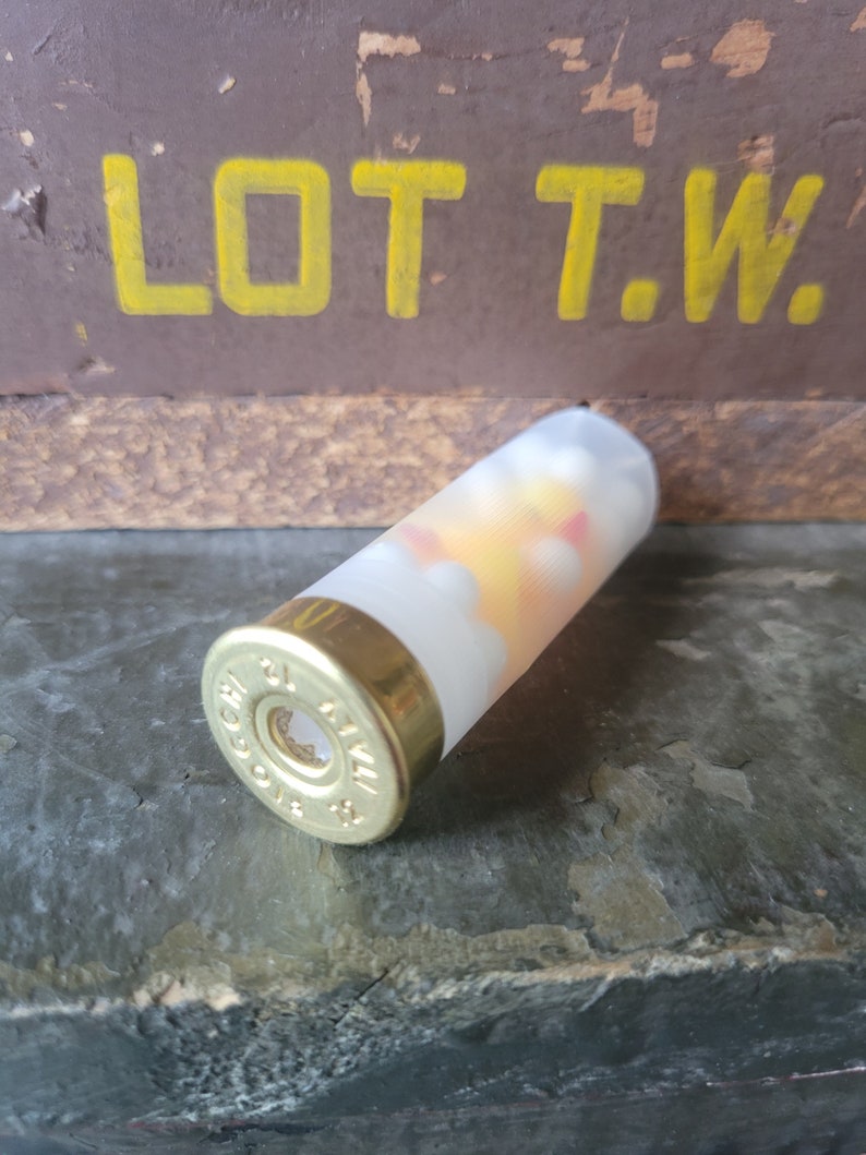 12ga duck Shot Mini Rubber Ducks Shotgun Shell Funny Gag Gift for Dad