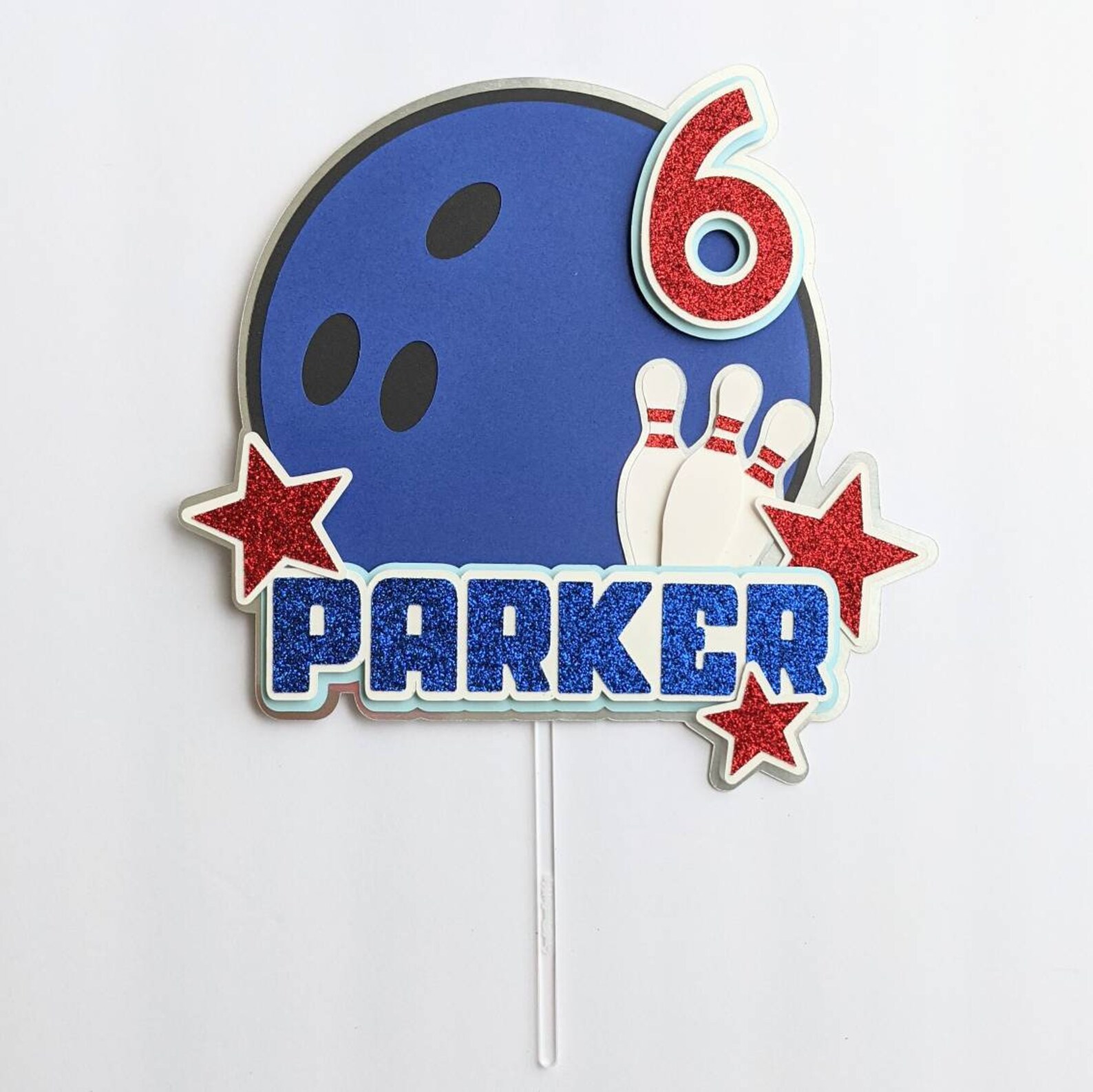 BOWLING Birthday Banner Bowling Themed Birthday Party Etsy