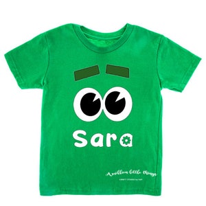 Storybot costume t-shirt for boys, girls and adults | Themed birthday party Storybot Robot | Customized Birthday Shirts | Custom Name number