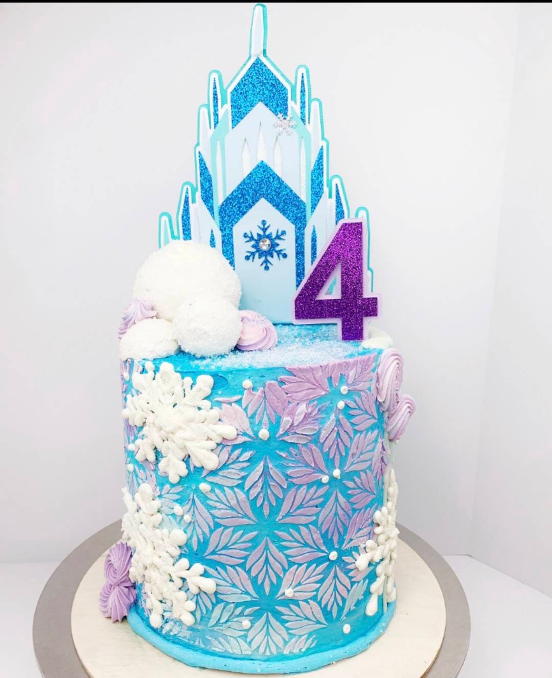Kit Anniversaire Reine des Neiges,Décoration de Fête Frozen,Frozen  Fournitures de Fête D'anniversaire Comprennent Frozen Anniversaire Bannière  Cupcake