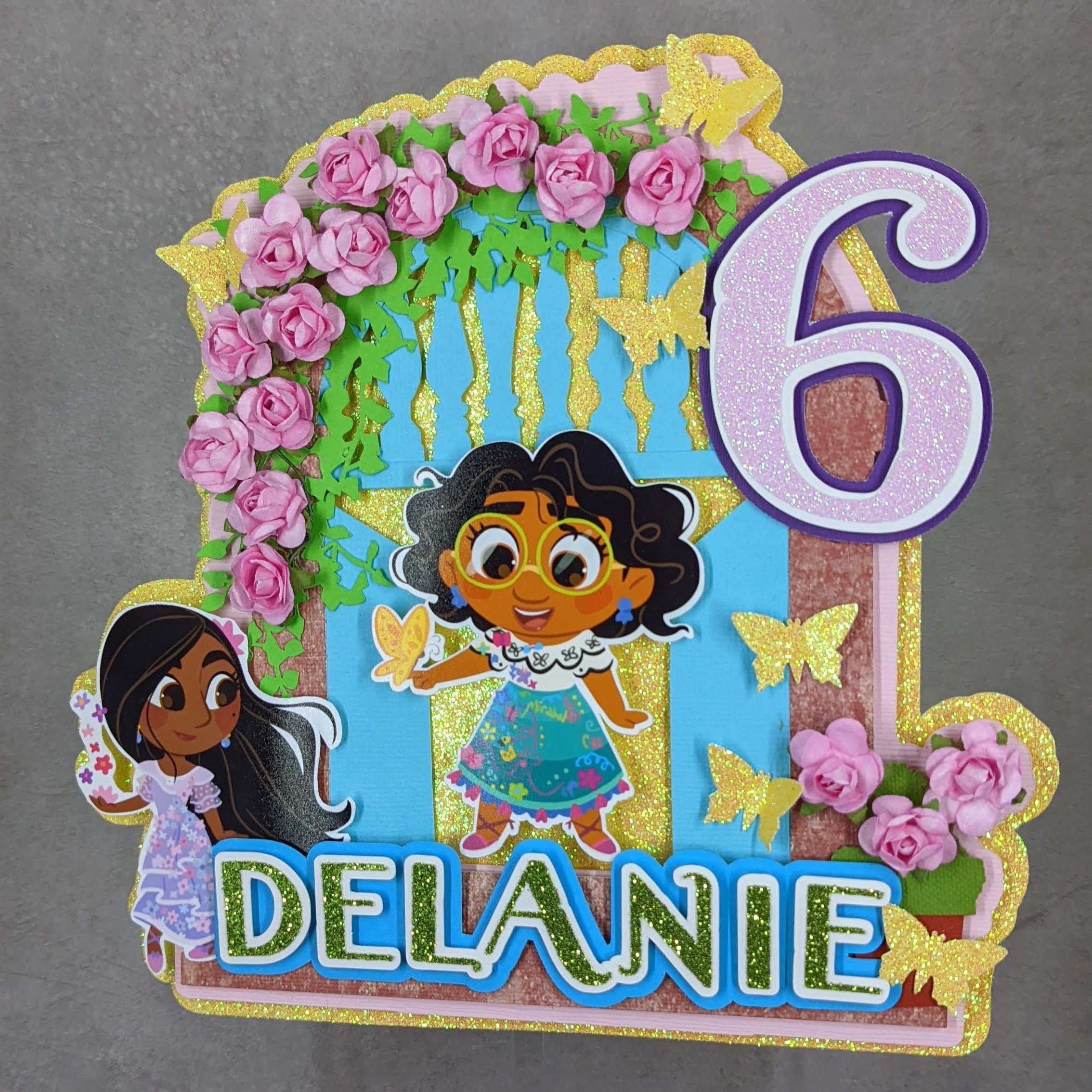 Magical Casita Door Cake Topper Encanto Theme Birthday Etsy