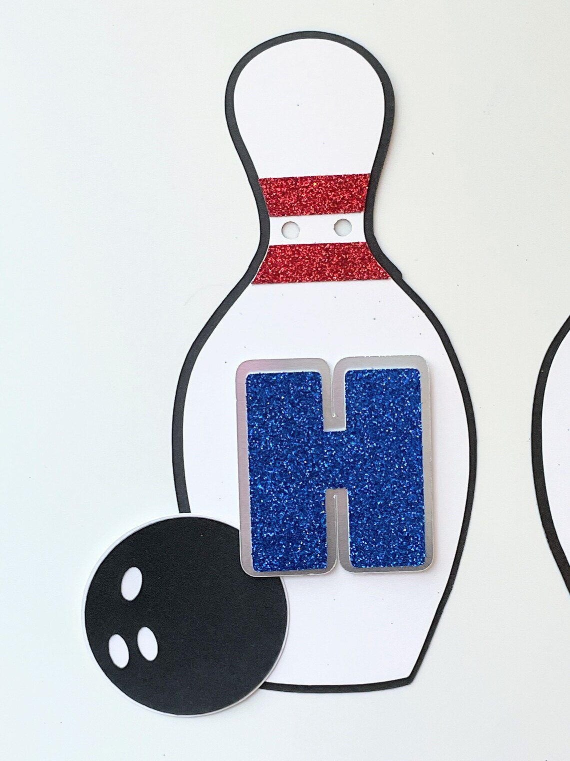 BOWLING Birthday Banner Bowling Themed Birthday Party Etsy