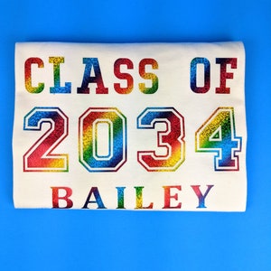Class of 2036 2035 2034 Shirt -school Memory Shirt - Keepsake Shirt ...