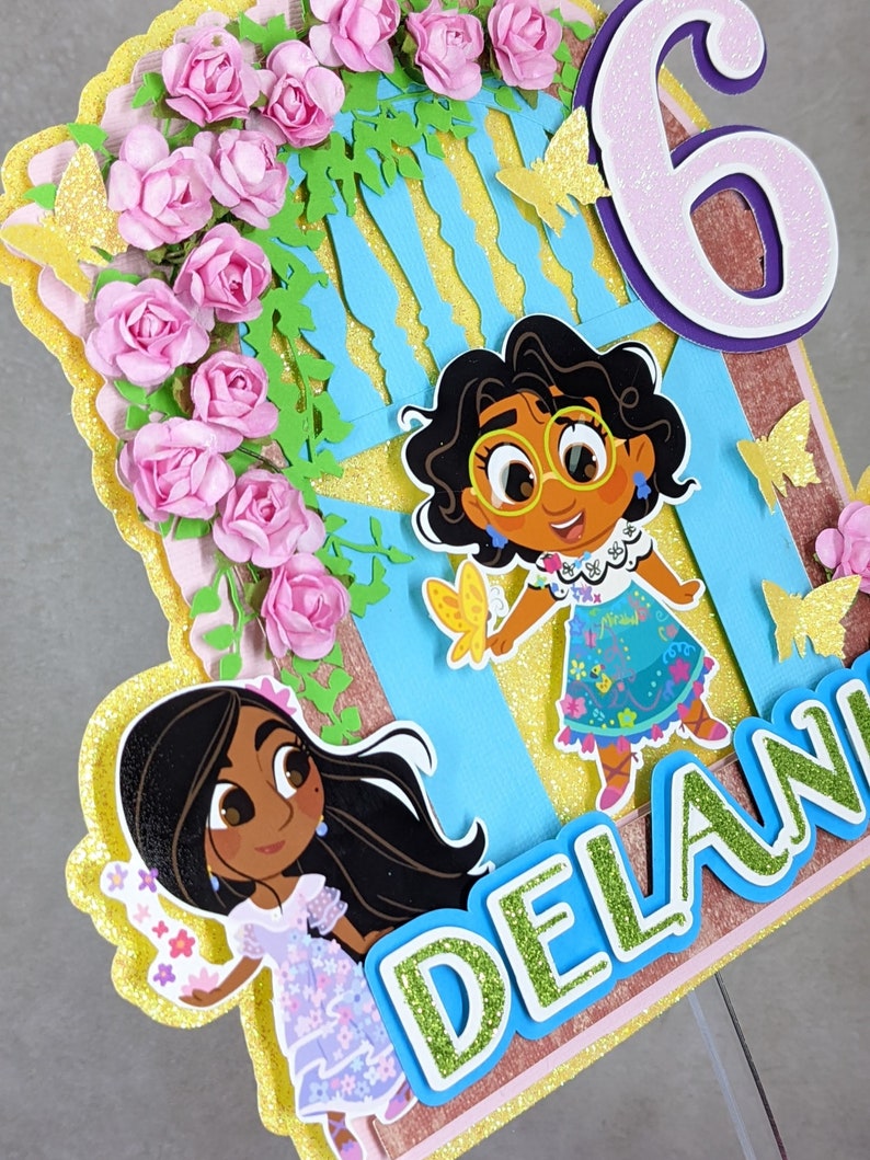 Magical Casita Door Cake Topper Encanto Theme Birthday Etsy