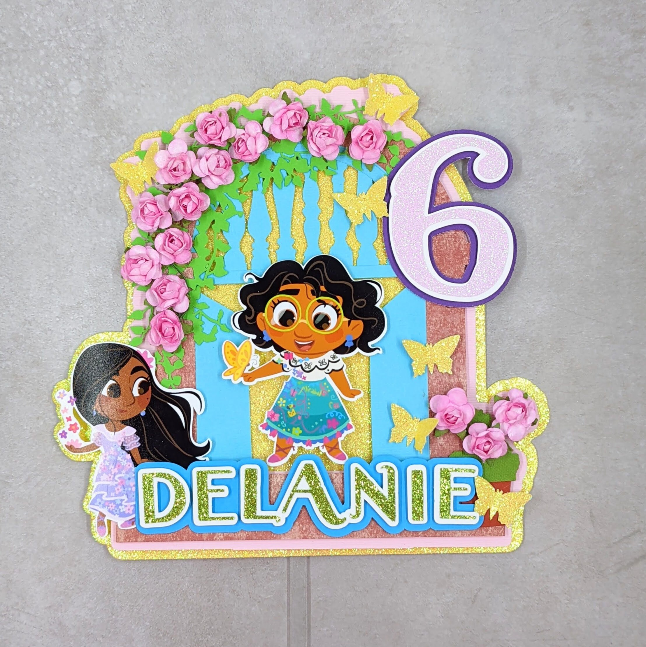 Magical Casita Door Cake Topper Encanto Theme Birthday Etsy