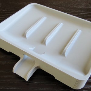 Soap Dish X | Soap Saver | Soap Holder | 3D printed | Soap dish with drain | Soap dish with suction | Large