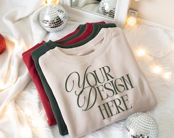 Christmas flatlay | trending flat lay | Christmas Mock Up