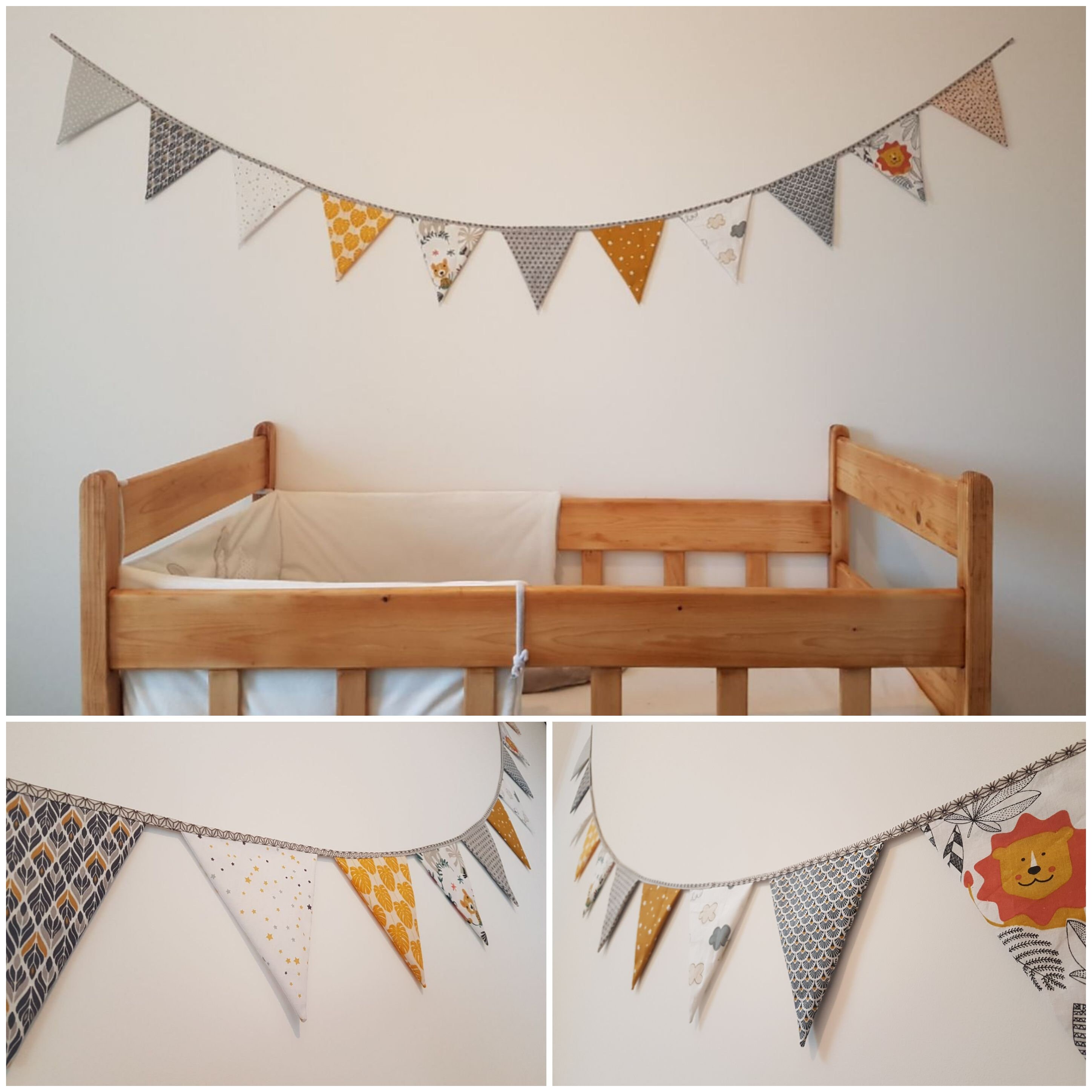 Guirlande de Fanions en Tissu