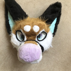 Yukon the Shiba Inu Fursuit Head FOR SALE!