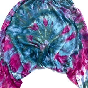 Hippie Harem Ice Dyed Pants Boho Fashion Tie-Dyed Harem Pants