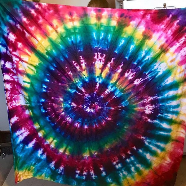 Tie Dye Tapestry Etsy