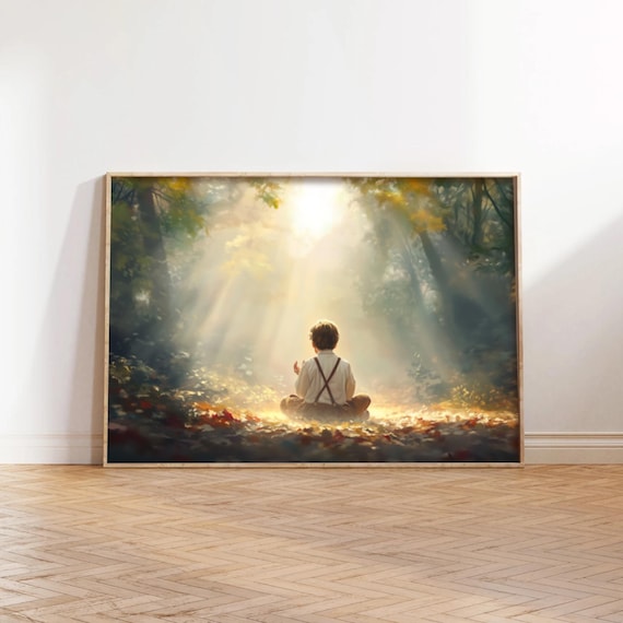 Sacred Grove Joseph Smith Print: LDS Wall Art (Digital Download)