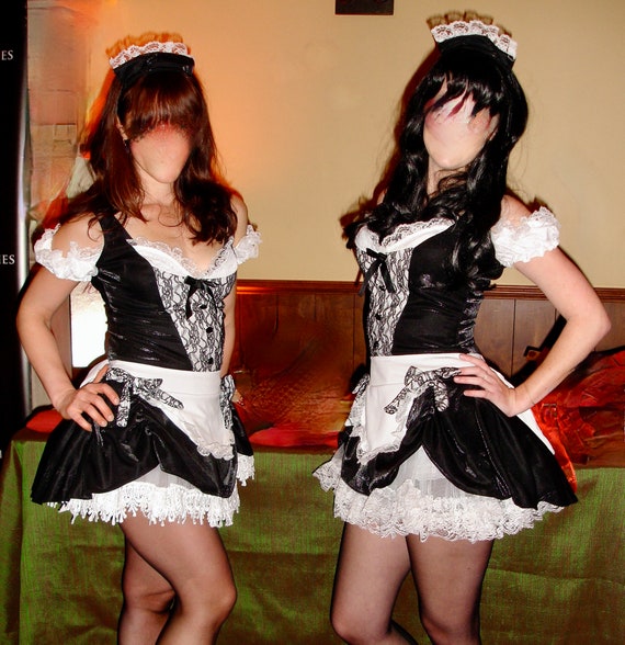 3 French Maid Costumes Gem