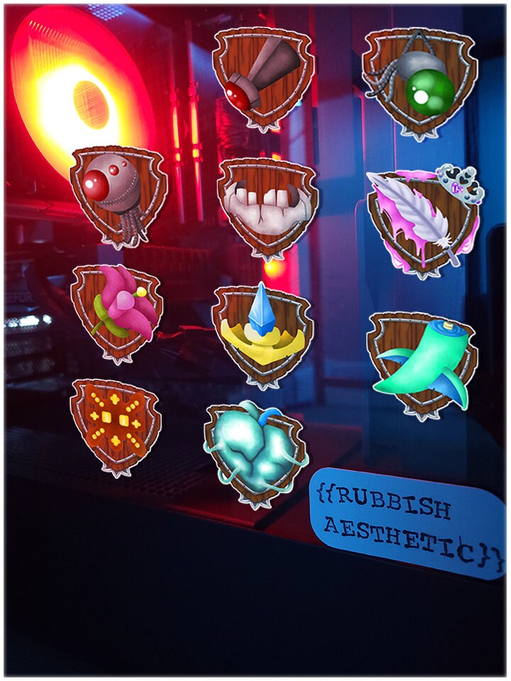 Terraria Stickers Video Game Stickers Car Decal Video Game Etsy