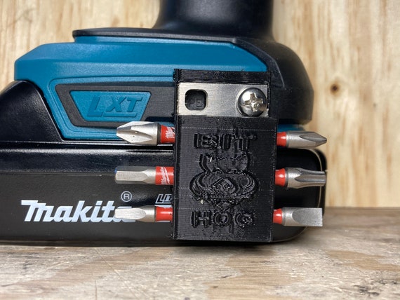 BitHog Milwaukee 2553-20 M12 Impact Driver/ Drill 3D Printed Flexible & Impact Resistant Magnetic Bits Holder BitHog Milwaukee 2553-20 M12 Impact Driver/ Drill 3D Printed Flexible & Impact Resistant Magnetic Bits Holder