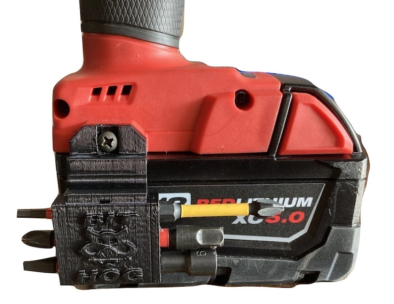 Milwaukee M18 Impact Driver/Drill Multi Bits Holder Etsy