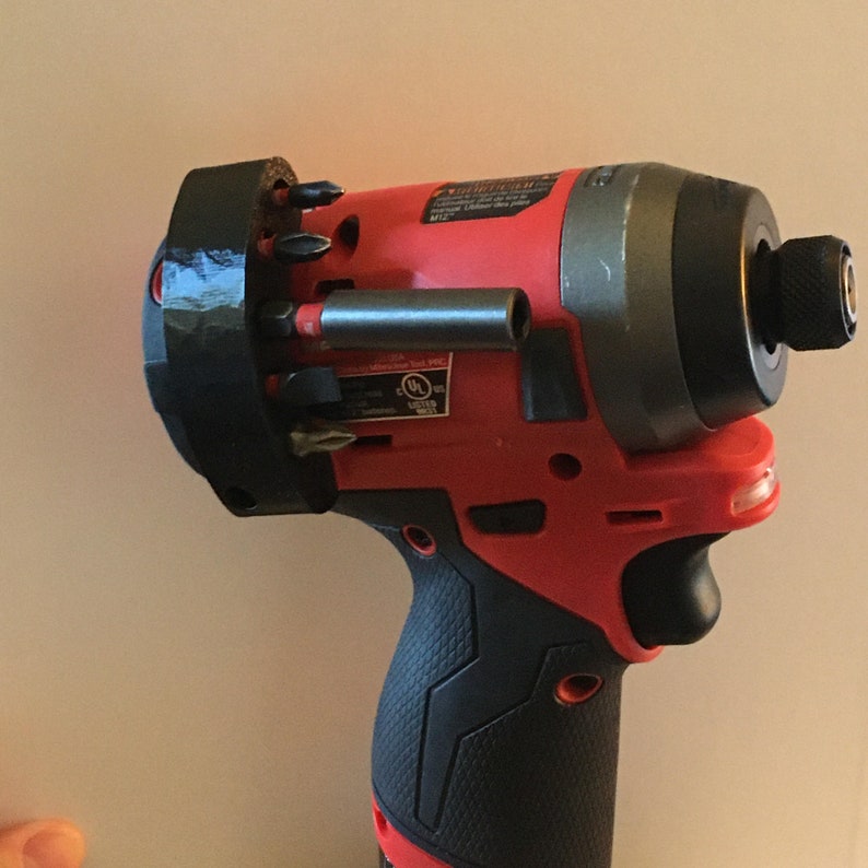 Milwaukee M12 Impact Driver Multi Bit Holder 5 Etsy Milwaukee M12 Impact Driver Multi Bit Holder 5 Etsy