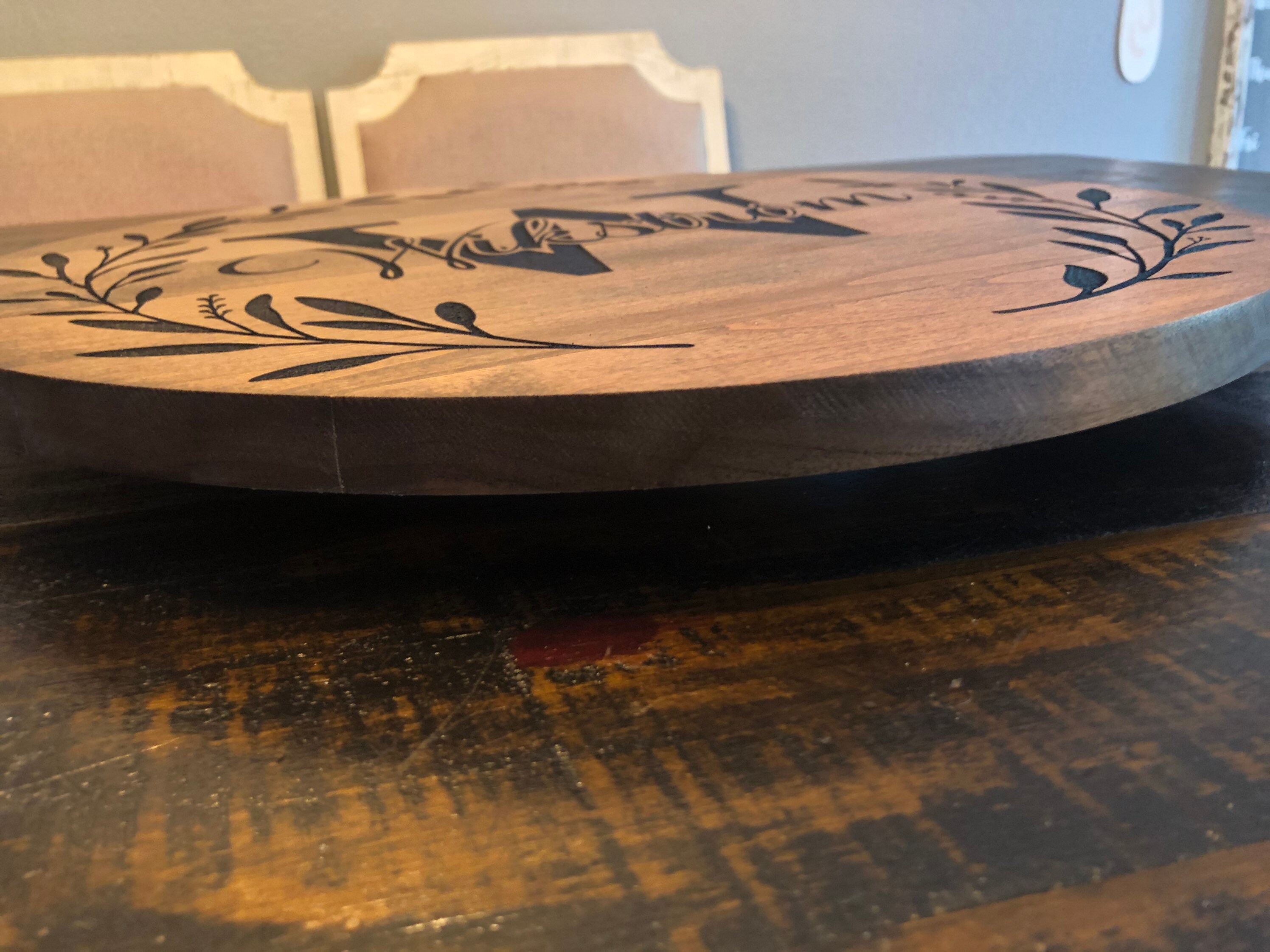 18 High Quality Engraved Lazy Susan Etsy
