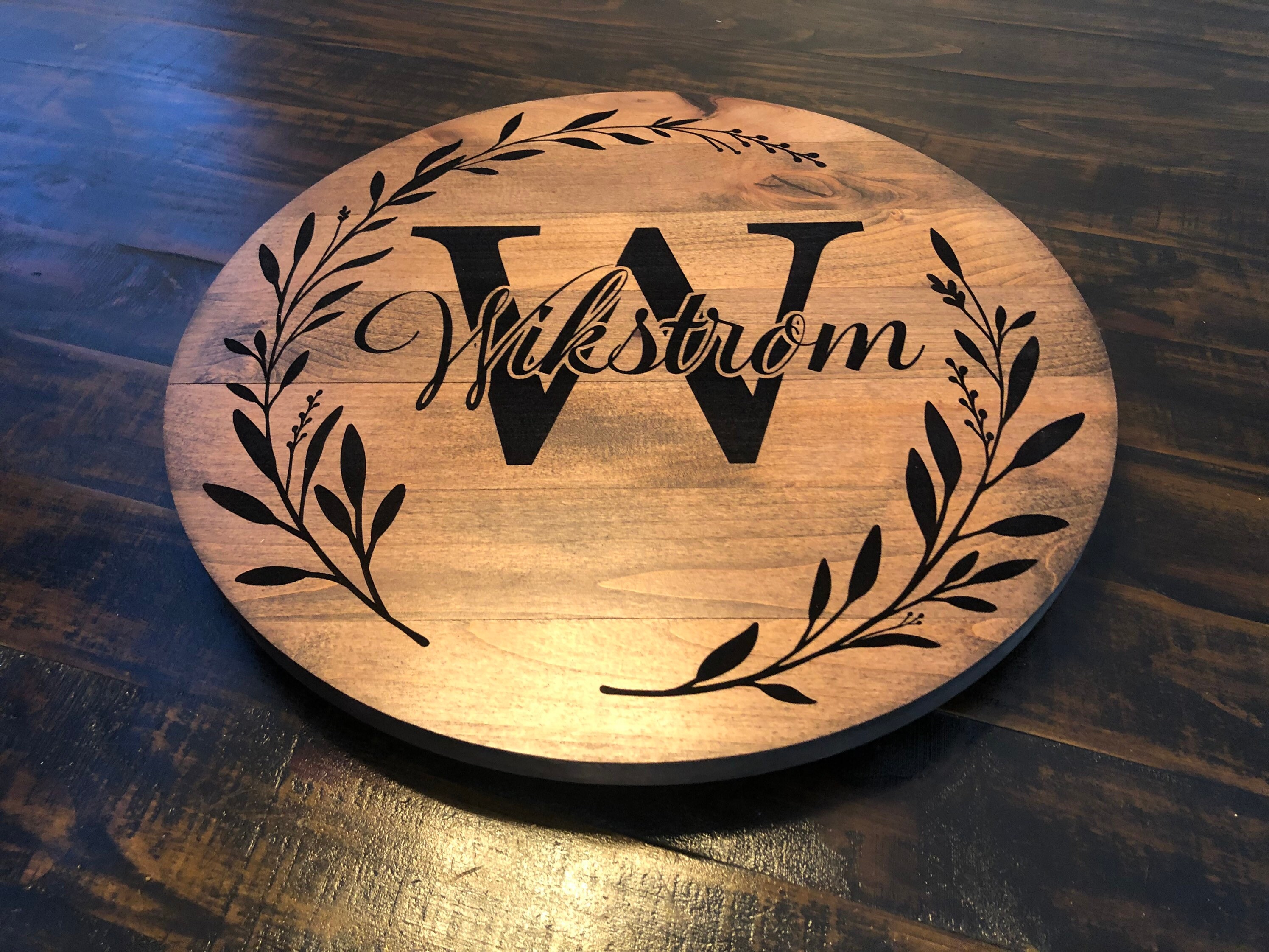 18 High Quality Engraved Lazy Susan Etsy