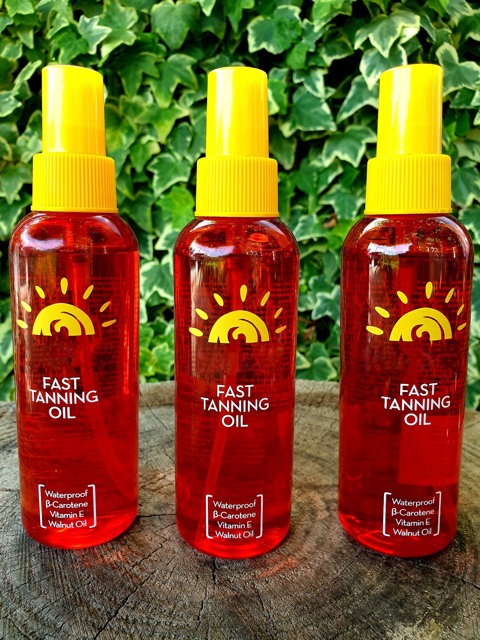 X3 Bottles FAST TANNING OIL Waterproof Beta Carotene Etsy UK