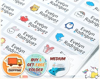 Waterproof Name Stickers, Waterproof Name, Stickers Daycare Labels, Personalized Name Labels, Custom Label