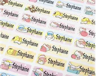 Waterproof Name Stickers, Daycare Labels, Personalized Name Labels, Custom Label, Back to school