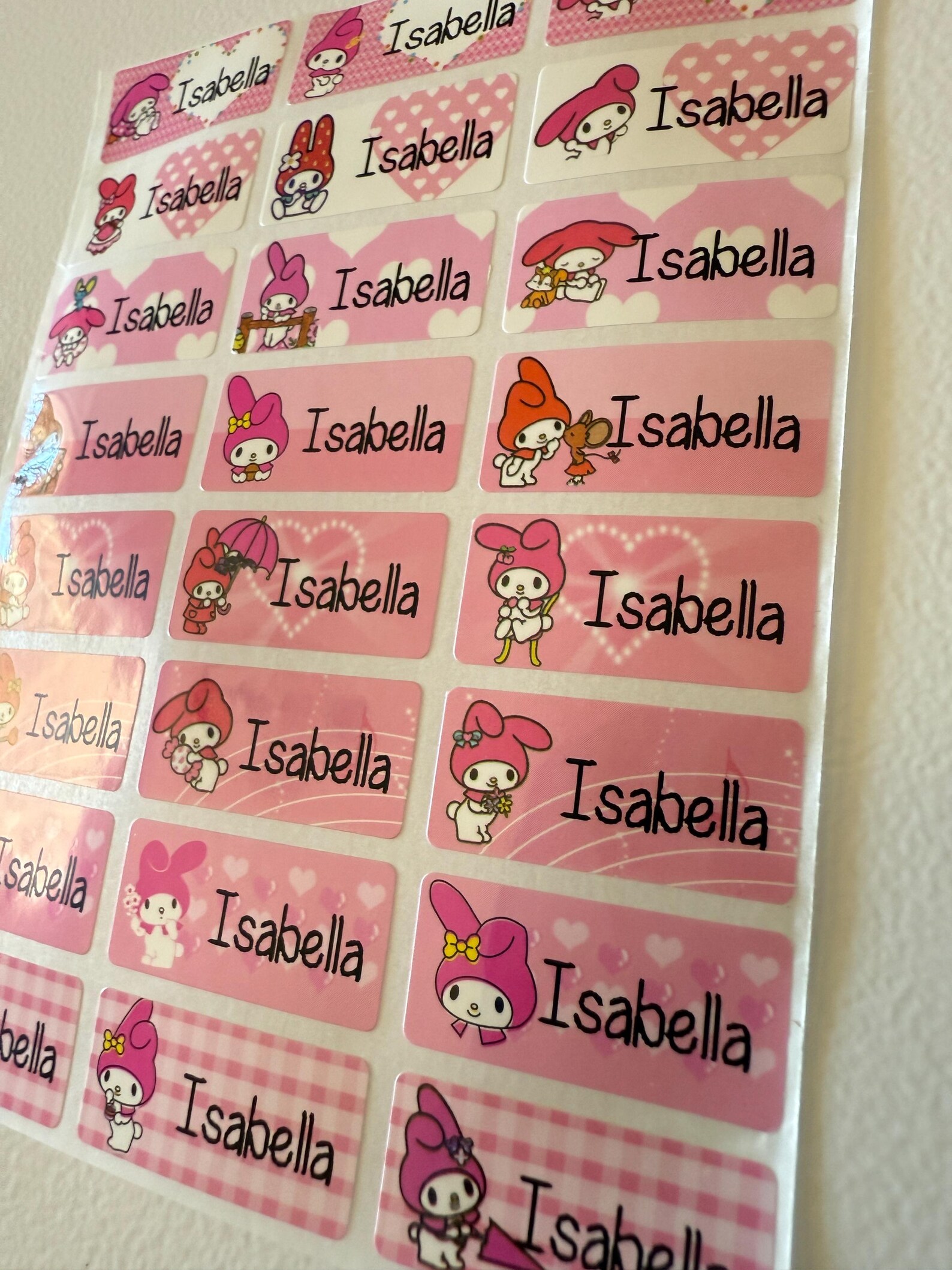 Personalized School Stickers and Labels and Gift- Waterproof Name ...