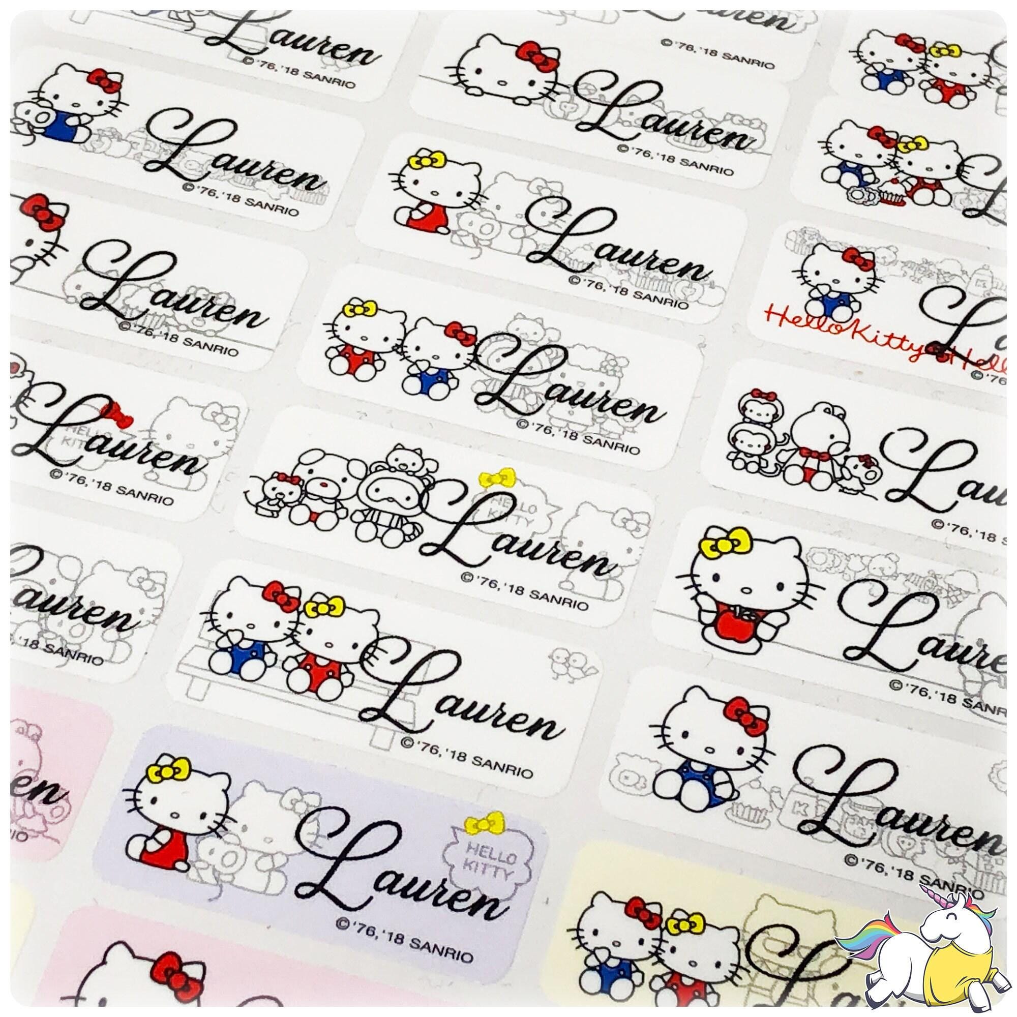 Personalized School Stickers and Labels and gift-  Waterproof Name Stickers for Daycare, Kids Camp, Back to School, Custom Name Labels