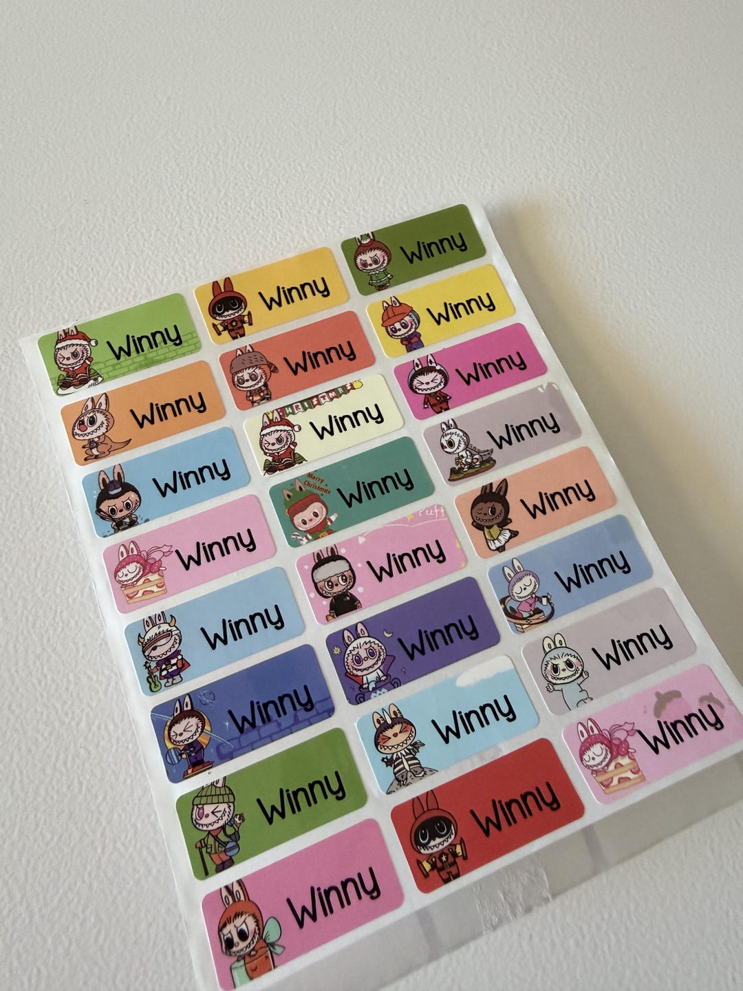Personalized School Stickers and Labels and Gift- Waterproof Name ...