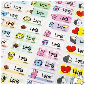 Waterproof Name Stickers, Daycare Labels, Personalized Name Labels, Custom Label, Back to school