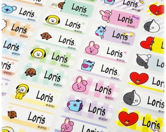 Waterproof Name Stickers, Daycare Labels, Personalized Name Labels, Custom Label, Back to school