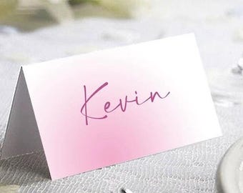 Tarjetas de lugar para bodas con papel de aluminio: elegantes asientos para mesas y cenas.