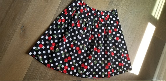Vintage Inspired Rockabilly Western Skirt