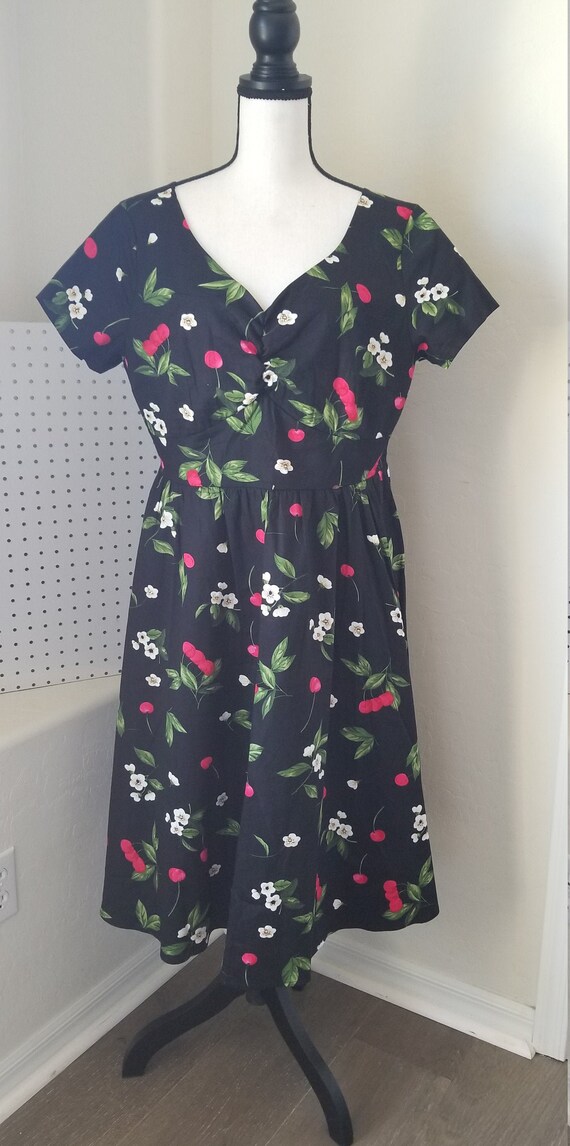 Vintage Reproduction Dress with Pockets