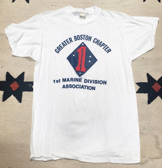 1970's-80's 1st Marine Division Greater Boston Cha