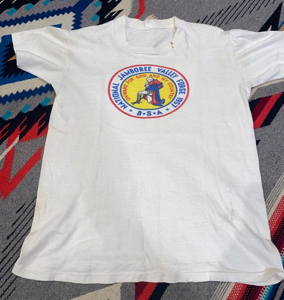 1957 Boy Scout Jamboree Valley Forge T-shirt